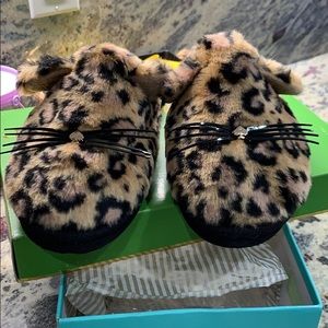 Kate Spade Belindy Leopard Slides